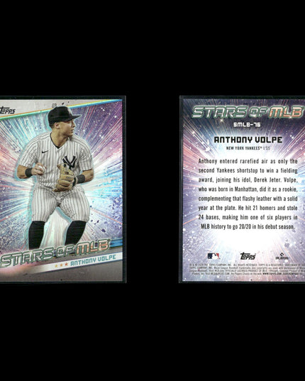 2024 Topps Stars of MLB Lot (10) Wells, Volpe, Mead, Bregman, More RCs/Stars