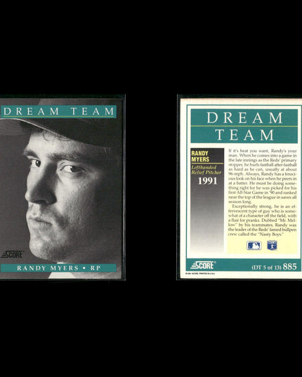 1991 Score Dream Team Baseball Card Set – 13 Cards – Stars & Hall of Famers
