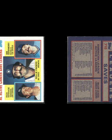 Rollie Fingers 6-Card Lot Oakland A’s HOF Mustache Closer