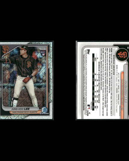 2024 Bowman Chrome Mojo Refractors Lot (6) Henry Davis, Masyn Winn, Yoshida RC