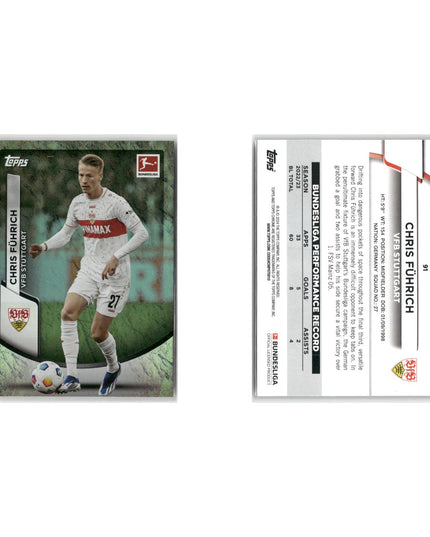 2023-24 Topps Bundesliga Aqua Lot x14 RCs Wirtz Kimmich Simons