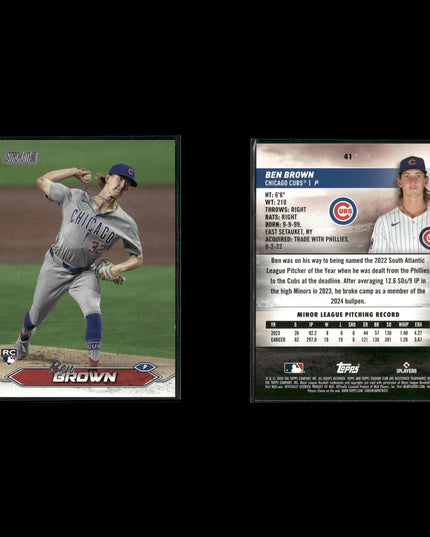 2024 Topps Stadium Club Rookie Cards Lot (12) MLB RC Stars + Prospects