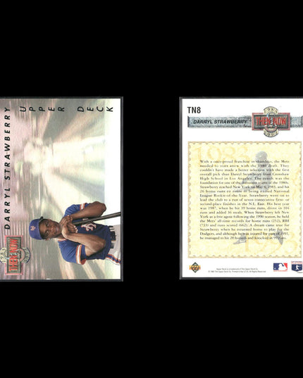 Darryl Strawberry Baseball Lot (19 Cards) Star Player Cards