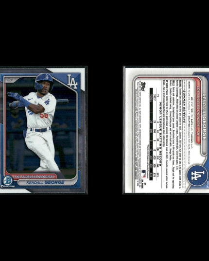 2024 Bowman Chrome Prospects Lot (12) Spencer Jones, Marcelo Mayer, Arias, Vargas