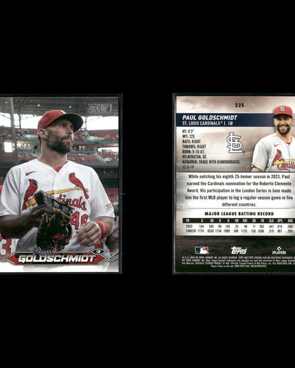 Paul Goldschmidt 6-Card Lot St. Louis Cardinals MVP 1B