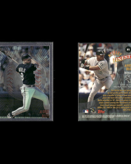 Albert Belle 10-Card Lot Cleveland Indians “Joey Belle” Power Bat