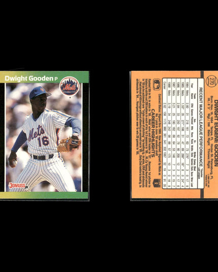 Dwight Gooden 11-Card Lot NY Mets “Doc” Rookie Phenom