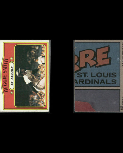 1972 Topps Baseball Lot (7) w/ Gaylord Perry, Bill Mazeroski, Rookie Stars RCs