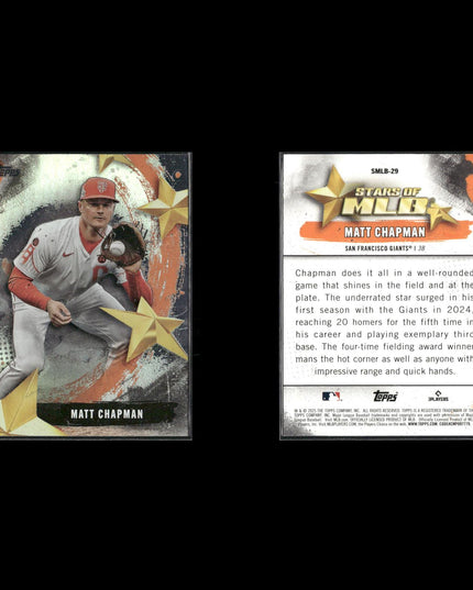 Matt Chapman 8-Card Lot Toronto Blue Jays Gold Glove 3B