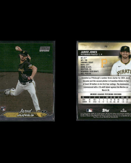 2024 Topps Stadium Club Chrome Cards Lot (11) MLB Baseball Stars + RCs