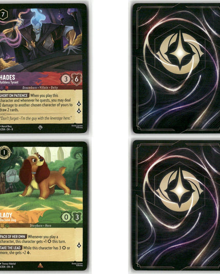 40 Card Rare + Super Rare Lot, Reign of Jafar Disney Lorcana Set 8