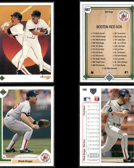 Wade Boggs 29-Card Lot Boston Red Sox HOF Batting Champ Legend