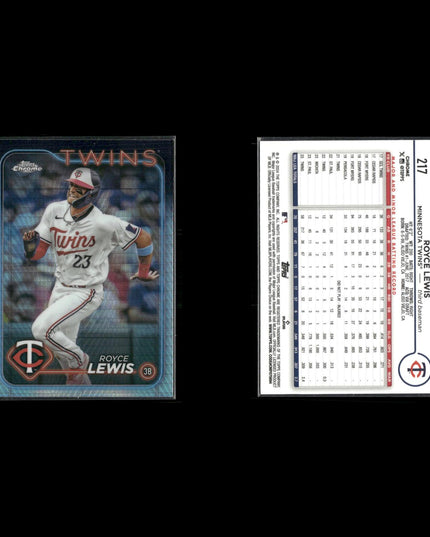 2024 Topps Chrome Prism Refractors Lot (13) MLB Parallel Baseball Cards