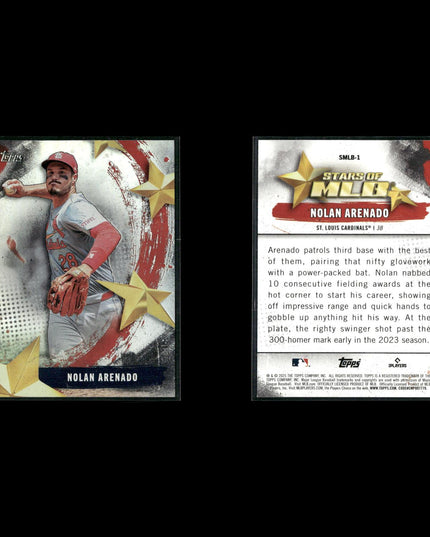 Nolan Arenado 13-Card Lot St. Louis Cardinals Gold Glove All-Star