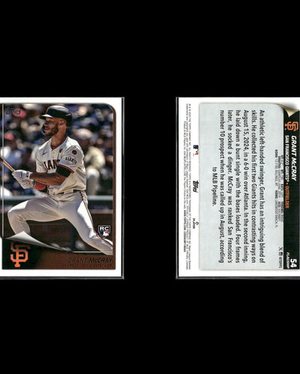 2025 Topps Flagship Collection Lot (13) Stars & RCs – Cubs, Neto, Frelick