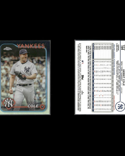 Gerrit Cole 7-Card Lot NY Yankees AL Cy Young Ace Pitcher