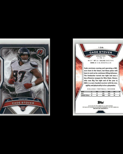 9-Card Lot 2025 Topps Football Resurgence | NFL Football Trading Cards Topps