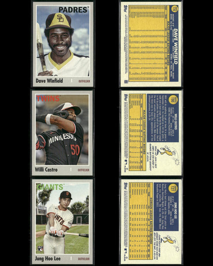 2025 Topps Heritage 1970 Baseball Lot (64 Cards) MLB