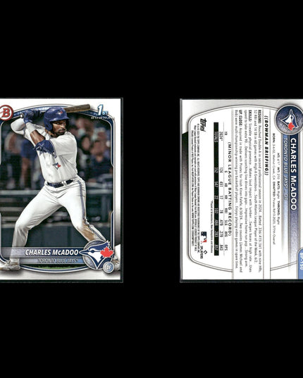 23-Card Lot 2025 Bowman Prospects 1sts | MLB Baseball Rookie Trading Cards Topps