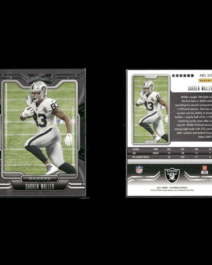 2021 Panini Playbook Football Lot (16) RCs, Purple Parallels, Stars & More