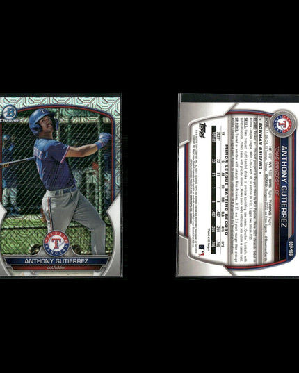 2023-24 Bowman Chrome Prospects Mojo Refractors Lot (7) Druw Jones, Lawlar, Mayer