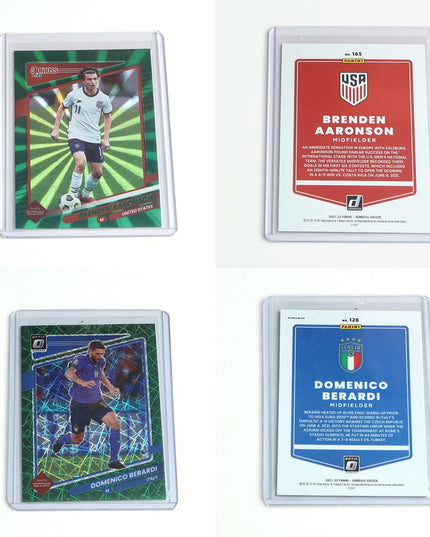 Panini Donruss Soccer Lot (25) w/ 9 PSA Graded Autograph Cards
