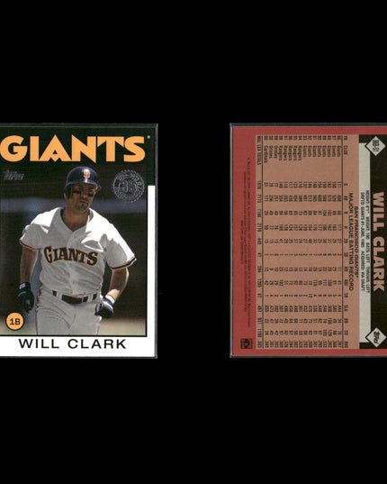 Will Clark 12-Card Lot Giants 80s-90s Star 1B Collector Lot