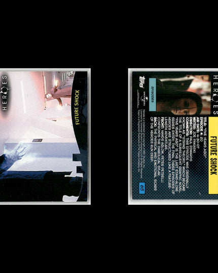 Heroes TV Show Trading Card Lot (27) – Topps 2007 Scenes, Characters