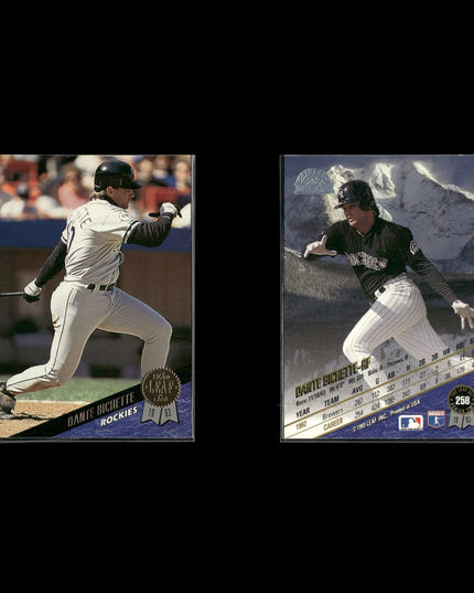Dante Bichette 11-Card Lot Colorado Rockies Blake Street Bomber
