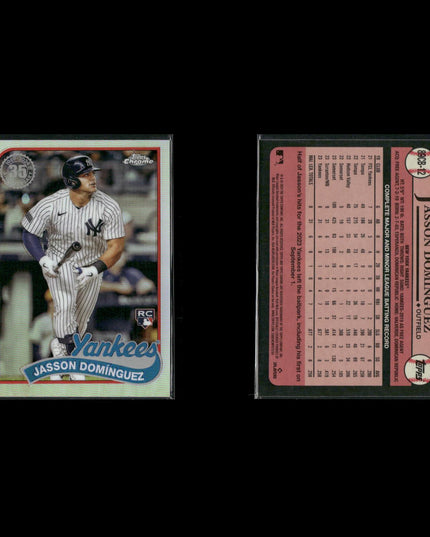 Jasson Domínguez 7-Card Lot NY Yankees “The Martian” Prospect