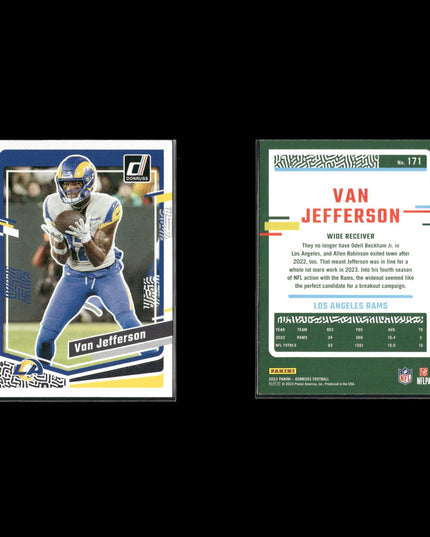 2023 Donruss & Optic Football Lot (18) Stars, RCs, Colts, Dolphins, More