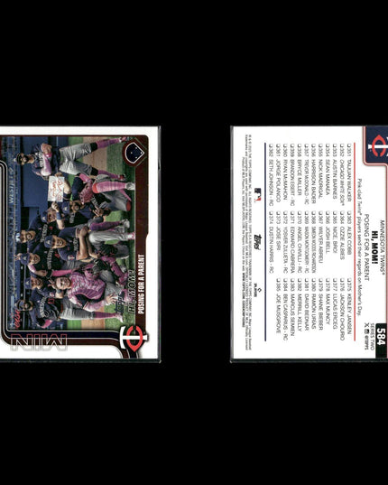 Byron Buxton 7-Card Lot Minnesota Twins Gold Glove CF Star