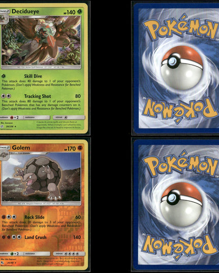 37-Card Lot Pokémon Stage 1 & 2 Holo Reverse Holo | TCG Trading Cards Pokémon