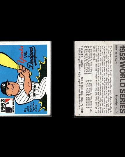 10-Card Lot Vintage 1971 Fleer Laughlin World Series | MLB Baseball Cards