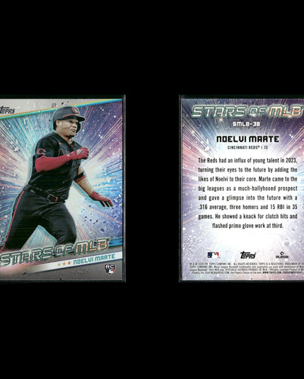 2024 Topps Stars of MLB Lot (10) Wells, Volpe, Mead, Bregman, More RCs/Stars