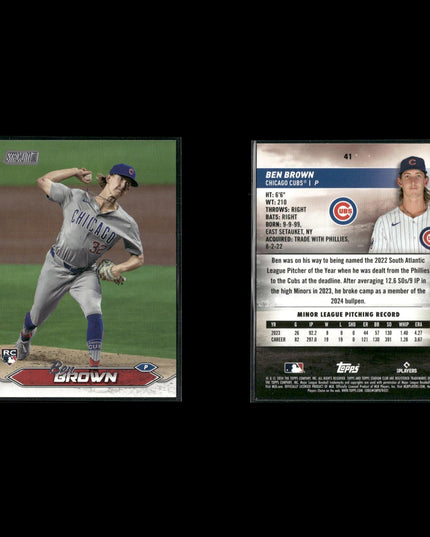 2024 Topps Stadium Club Rookie Cards Lot (12) MLB RC Stars + Prospects