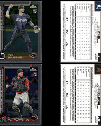 2025 Topps Chrome Rookie Lot (30) w/ Michael Harris II, Jace Jung, Seiya Suzuki RCs