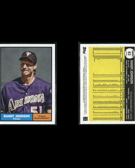 Randy Johnson 12-Card Lot Arizona D-Backs HOF Cy Young