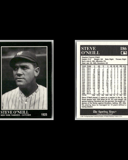 90s Conlon TSN Lot (9) HOF/Stars Yankees, Giants, Red Sox, More