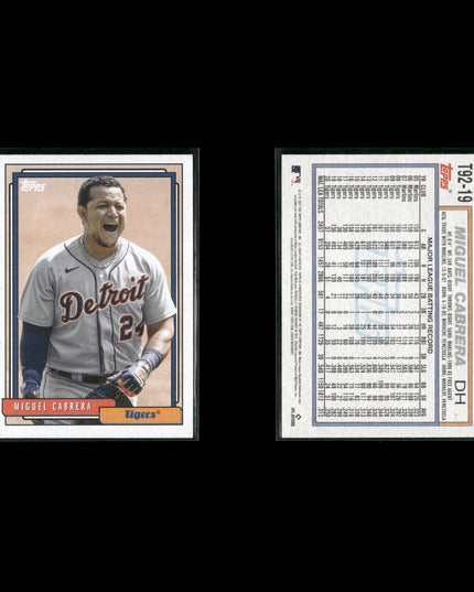Miguel Cabrera 13-Card Lot Detroit Tigers “Miggy” Future HOF