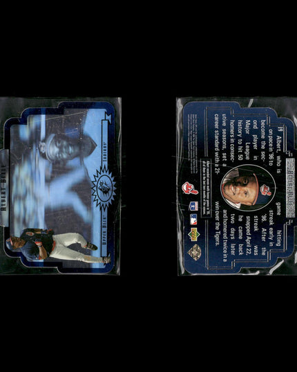 Albert Belle 10-Card Lot Cleveland Indians “Joey Belle” Power Bat