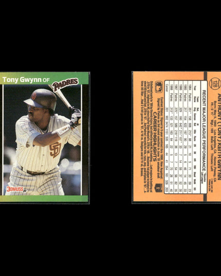 Tony Gwynn 12-Card Lot San Diego Padres “Mr. Padre” HOF