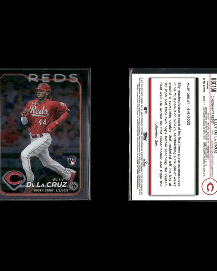 Elly De La Cruz 8-Card Lot Cincinnati Reds Rookie Sensation