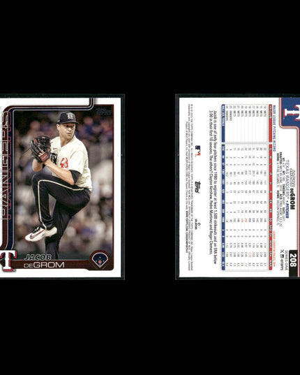 Jacob deGrom 10-Card Lot NY Mets 2x Cy Young Ace “deGOAT”