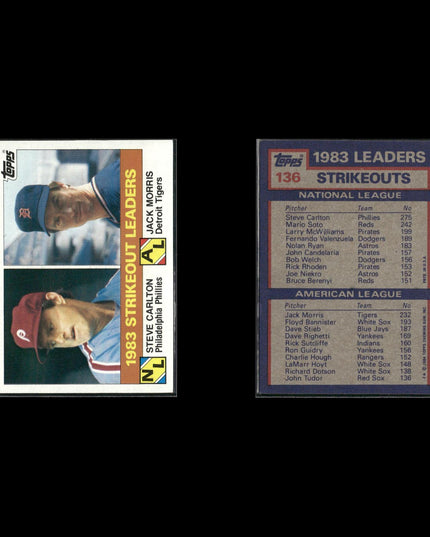 Steve Carlton 10-Card Lot Phillies HOF Lefty 4x Cy Young