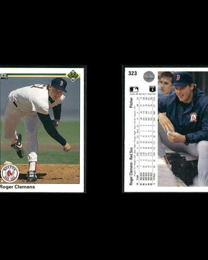 Roger Clemens 12-Card Lot Yankees HOF Pitcher World Series Era