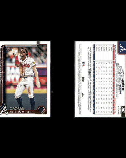 Ronald Acuña Jr 8-Card Lot Atlanta Braves 2023 MVP “El Abusador”