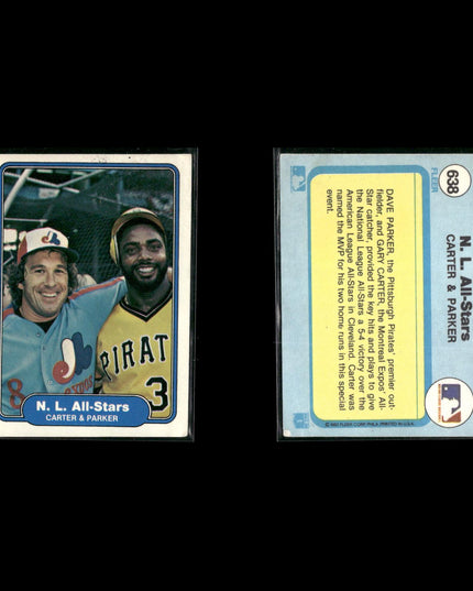 Gary Carter 12-Card Lot Mets 80s HOF Catcher World Series Champ