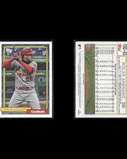 Nolan Arenado 13-Card Lot St. Louis Cardinals Gold Glove All-Star
