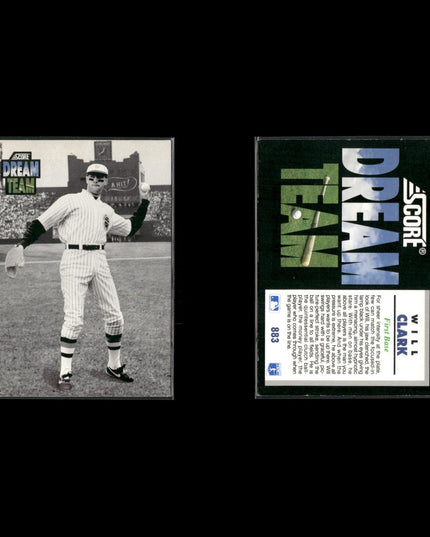 Will Clark 12-Card Lot Giants 80s-90s Star 1B Collector Lot